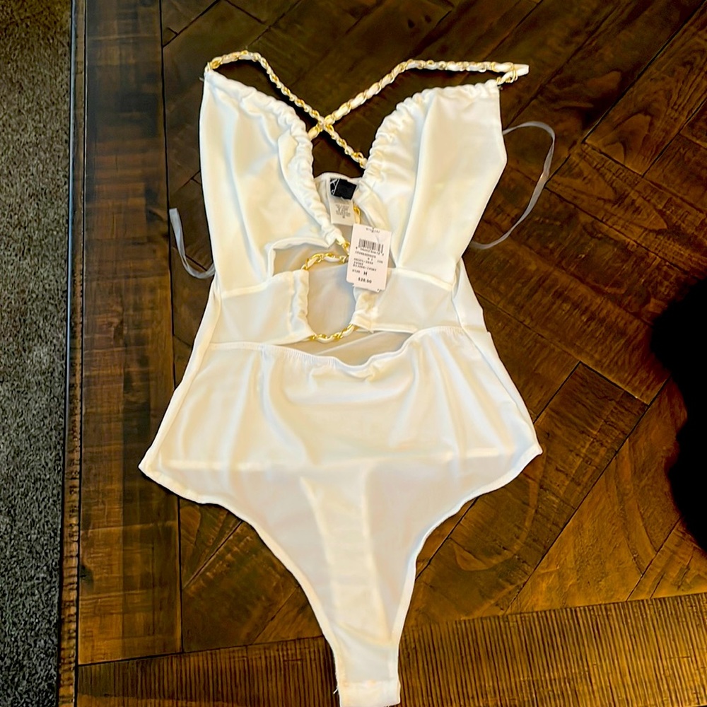 Windsor Brand Ivory Body Suit